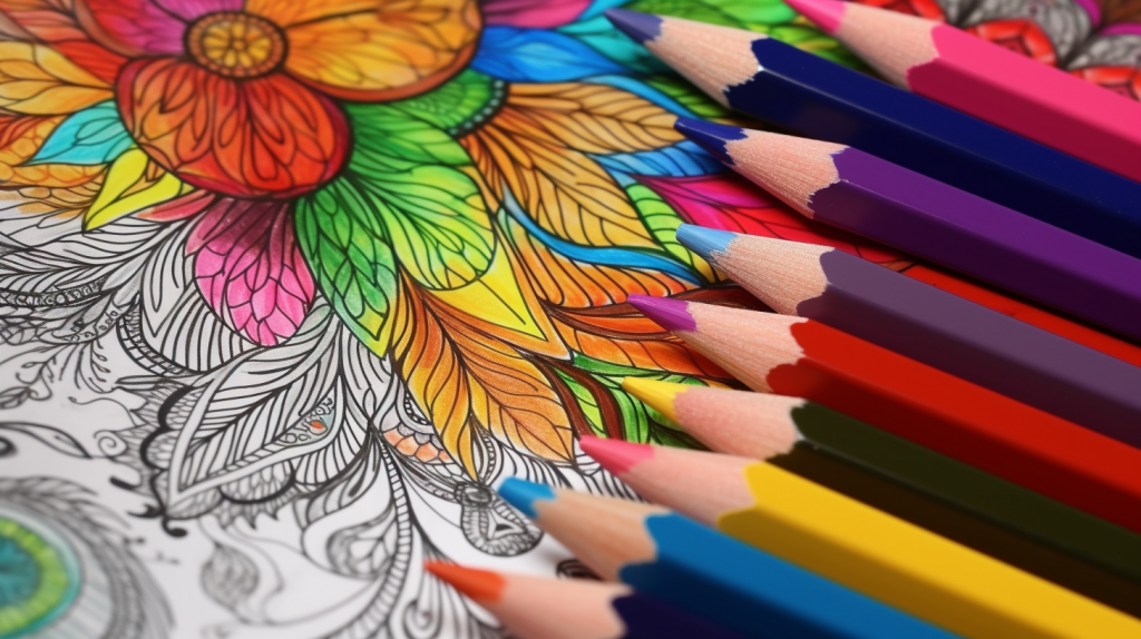 Why coloring is an effective way to reduce stress?