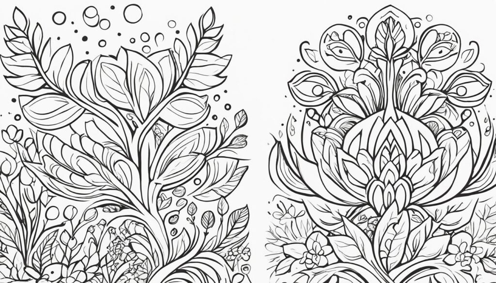 coloring book design process digital layouts