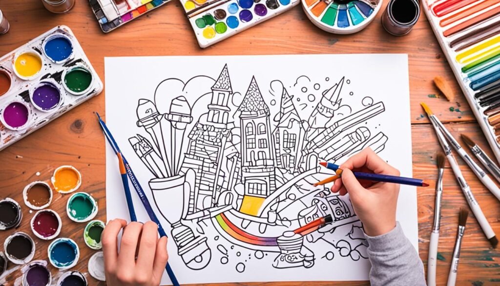 designing a custom coloring book cover